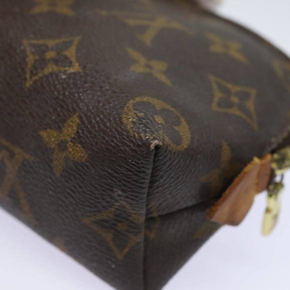 LOUIS VUITTON Monogram Pochette Cosmetic PM Cosmetic Pouch M47515 LV Auth 78945 - Picture 16 of 16